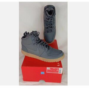 NWOT Nike Court Borough Mid Winter Grey Gum AA0547-001 Size 9.5